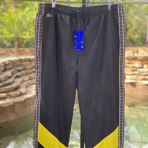 LACOSTE LIVE PATCHWORK TRACKPANTS‎